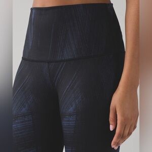 Lululemon Wunder Under Pant III Full-On Luon Wind Chill Deep Navy Black (NWOT)